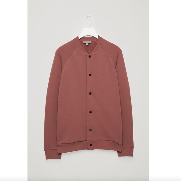 COS Other - COS Men's Jersey Fleece Bomber Jacket